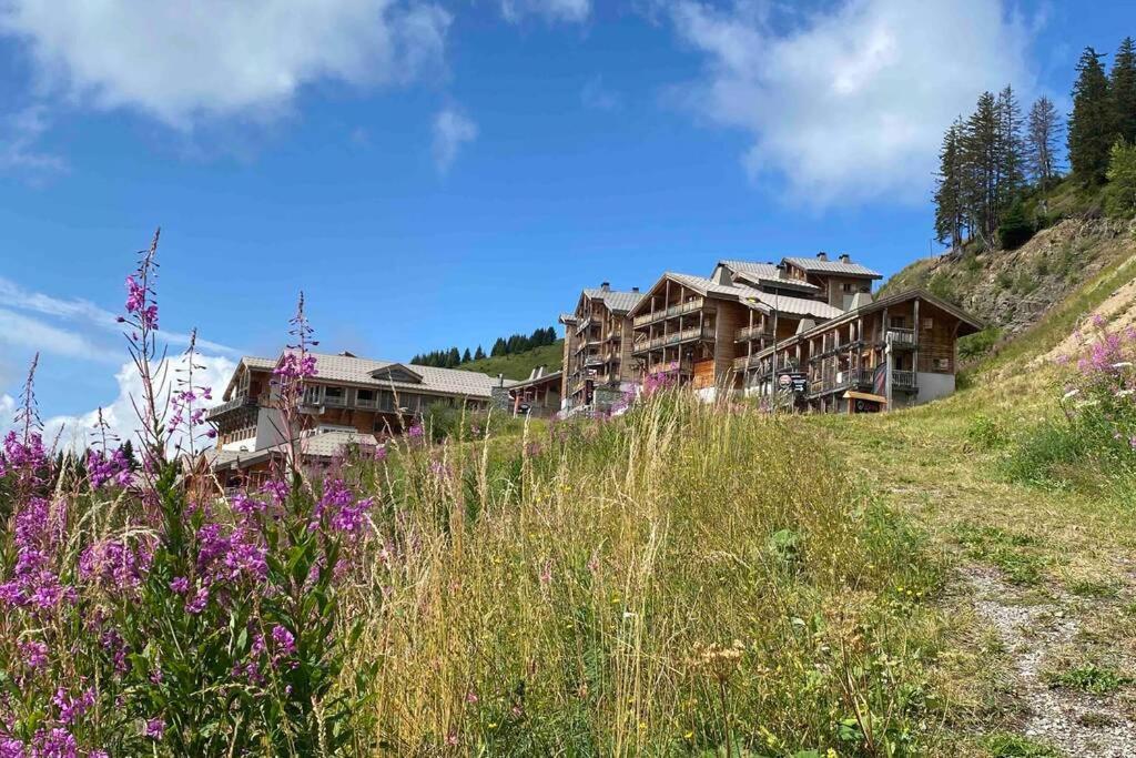 Vue Panoramique Sur Les Montagnes Plein Sud - T2 Skis Aux Pieds, Piscine & Spa 福勒恩 外观 照片