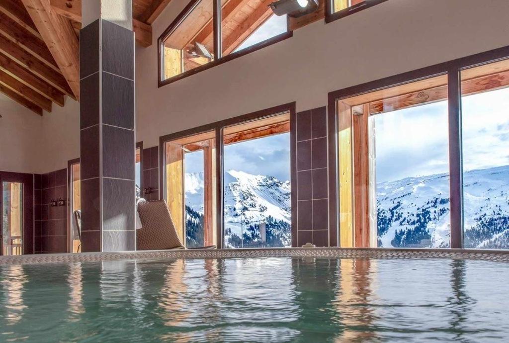 Vue Panoramique Sur Les Montagnes Plein Sud - T2 Skis Aux Pieds, Piscine & Spa 福勒恩 外观 照片