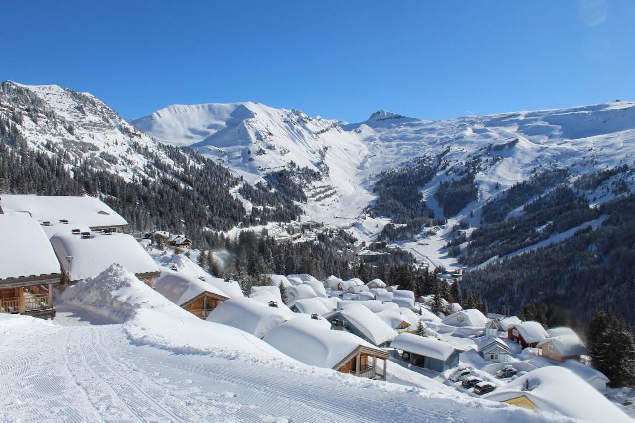 Vue Panoramique Sur Les Montagnes Plein Sud - T2 Skis Aux Pieds, Piscine & Spa 福勒恩 外观 照片