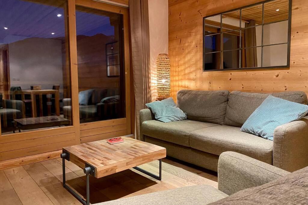 Vue Panoramique Sur Les Montagnes Plein Sud - T2 Skis Aux Pieds, Piscine & Spa 福勒恩 外观 照片