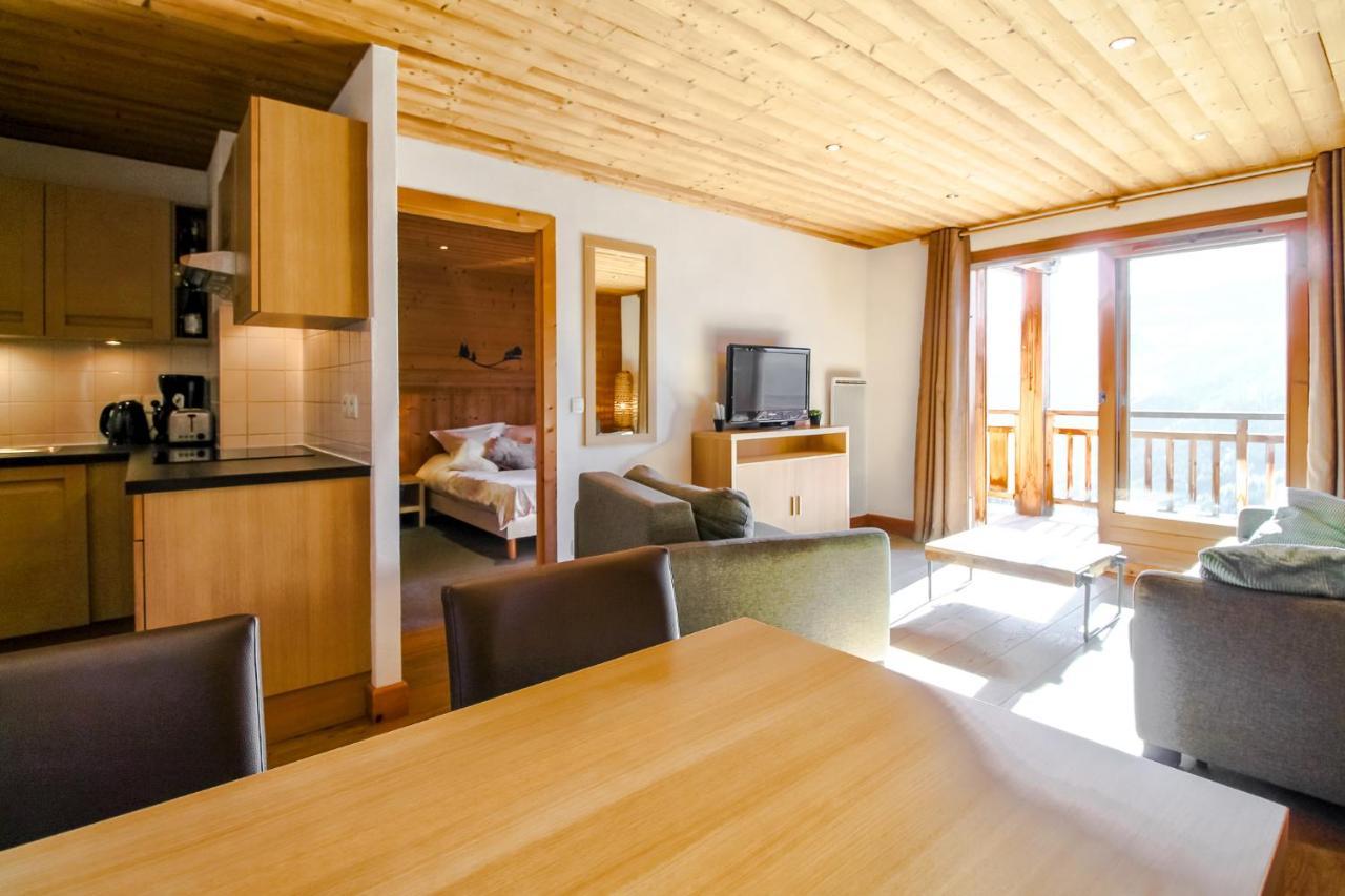 Vue Panoramique Sur Les Montagnes Plein Sud - T2 Skis Aux Pieds, Piscine & Spa 福勒恩 外观 照片