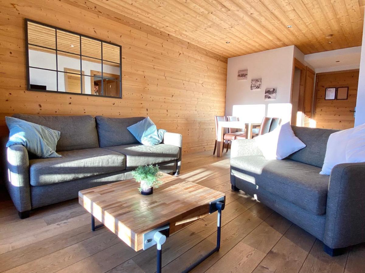 Vue Panoramique Sur Les Montagnes Plein Sud - T2 Skis Aux Pieds, Piscine & Spa 福勒恩 外观 照片