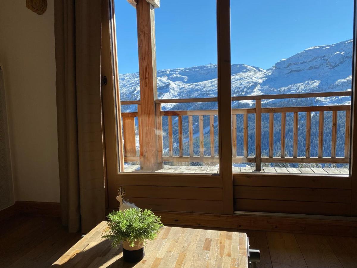 Vue Panoramique Sur Les Montagnes Plein Sud - T2 Skis Aux Pieds, Piscine & Spa 福勒恩 外观 照片