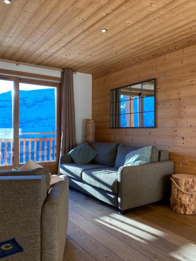Vue Panoramique Sur Les Montagnes Plein Sud - T2 Skis Aux Pieds, Piscine & Spa 福勒恩 外观 照片
