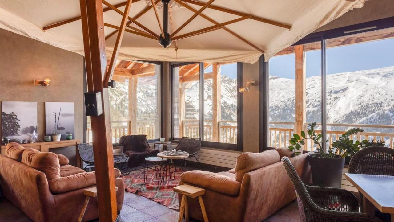 Vue Panoramique Sur Les Montagnes Plein Sud - T2 Skis Aux Pieds, Piscine & Spa 福勒恩 外观 照片