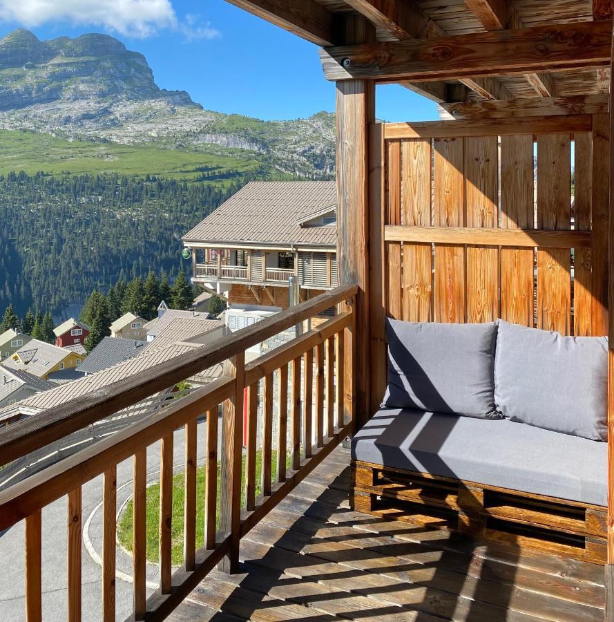 Vue Panoramique Sur Les Montagnes Plein Sud - T2 Skis Aux Pieds, Piscine & Spa 福勒恩 外观 照片